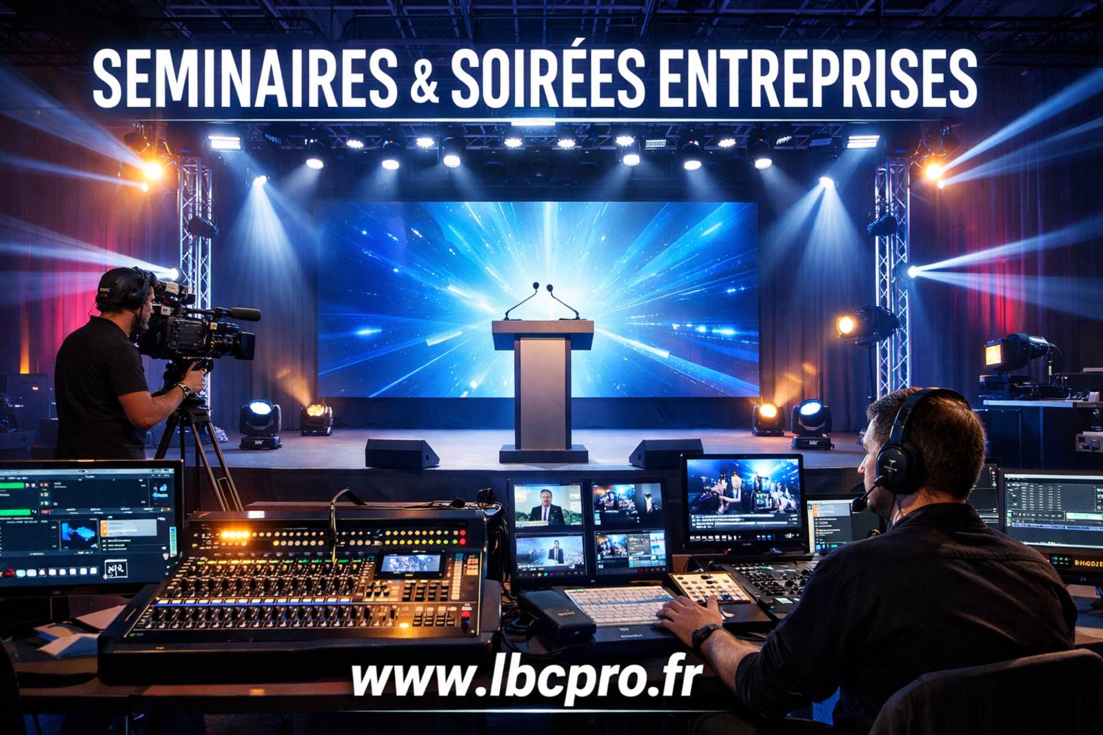 solutions techniques pour séminaires et soirées dans le 83 var