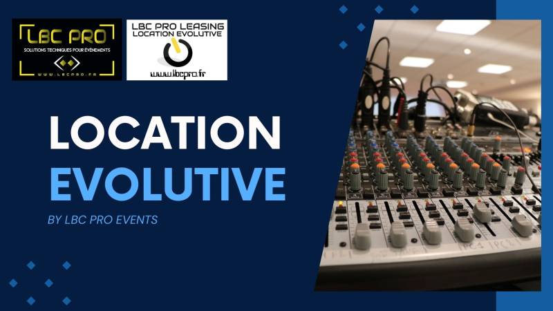 LOCATION DE MATERIEL SONORISATION ECLAIRAGE AUDIOVISUEL LONGUE DUREE