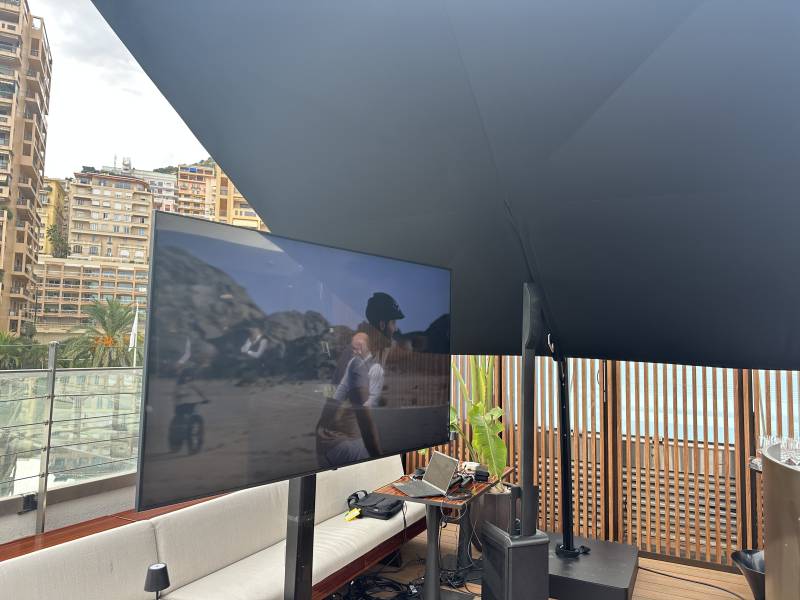 location tv screen à monaco