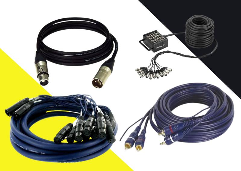 Location de matériel sonorisation câblage accessoires 