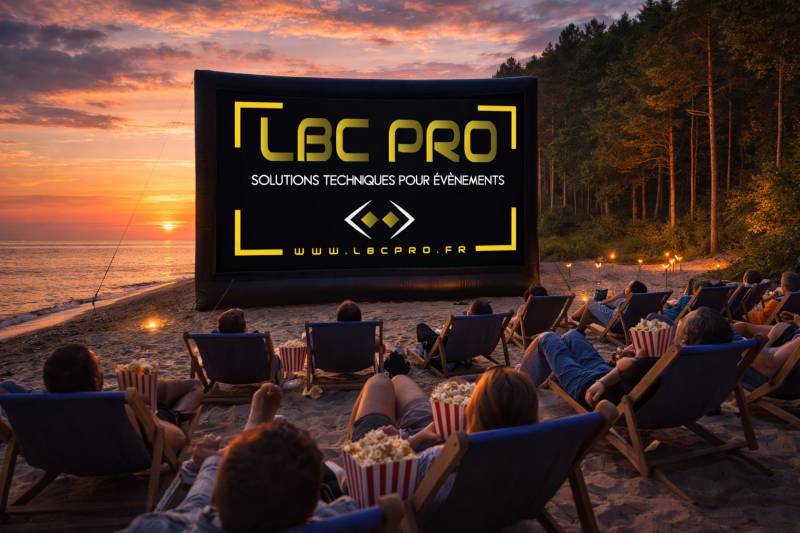 Cinéma plein air dans le var