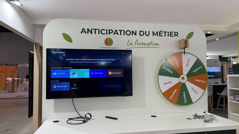 location écrans tv salon à marseille parc chanot