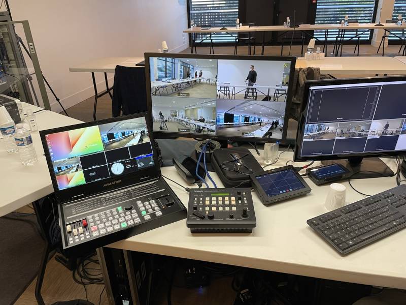 Captation et enregistrement live et diffusion sur YouTube conseil municipal