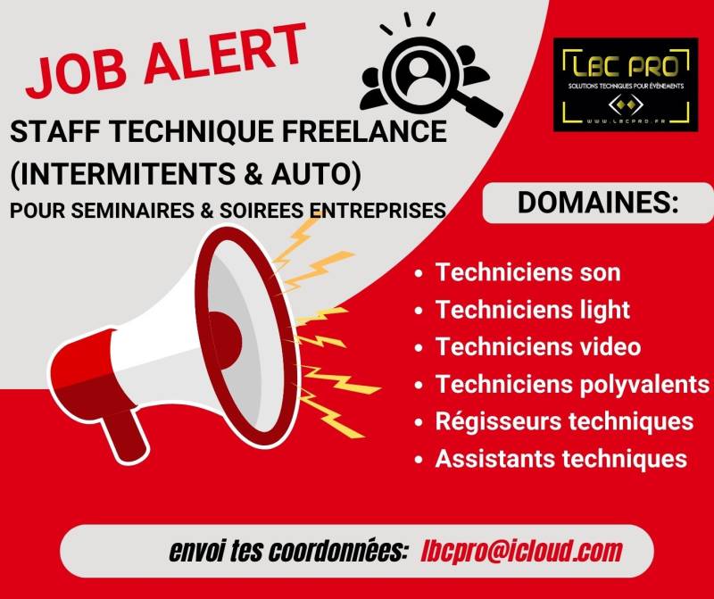 recrutement techniciens freelance a Ollioules dans le var