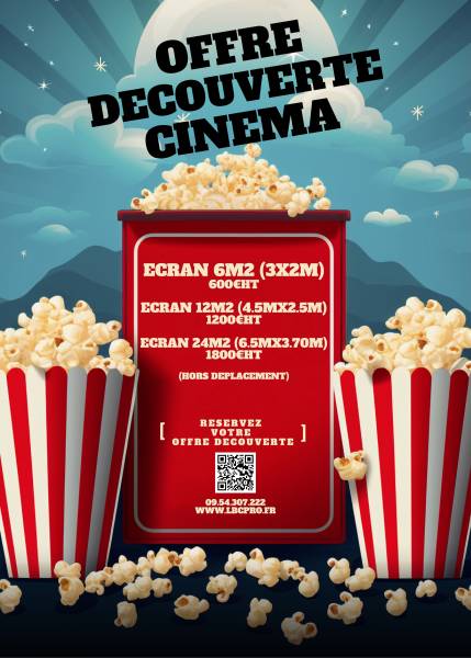 OFFRE DECOUVERTE cinema plein air cinema itinérant dans le var a ollioules