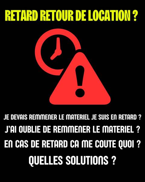 Retour location LBC PRO EVENTS 