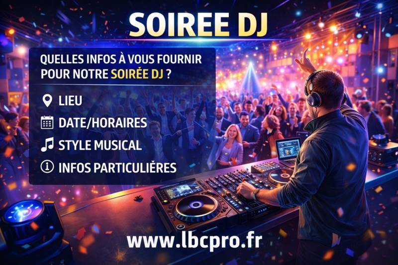 Prestation soirée dj pour entreprise à Toulon