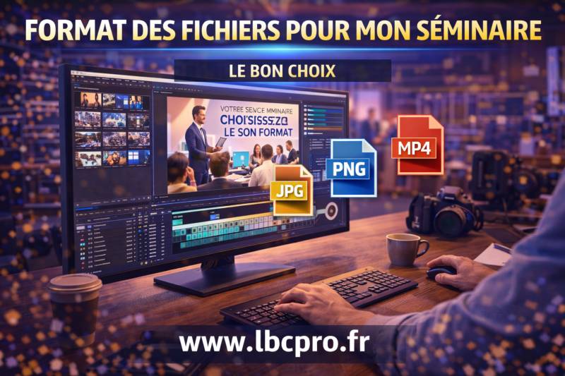 Format des fichiers son et video pour séminaires et congrès