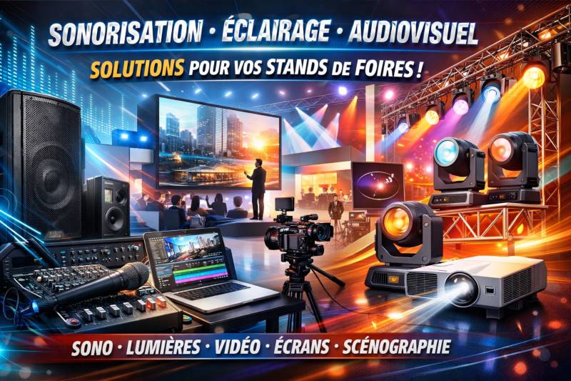 location écrans pour foires et salons à ollioules dans le var