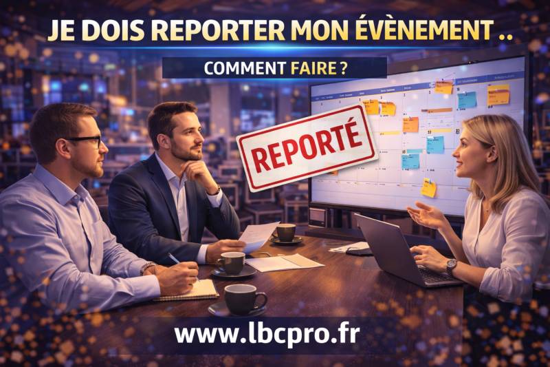 condition report évènement LBC PRO EVENTS