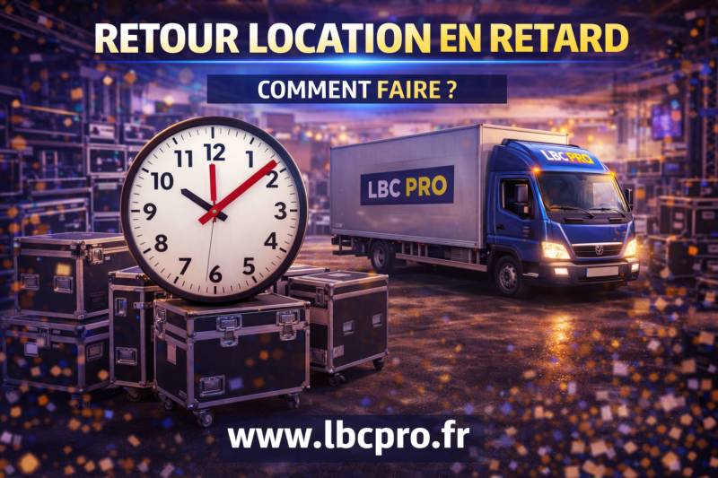 Retour location LBC PRO EVENTS 