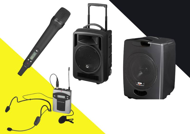 Location sonorisation portables sur batteries dans le var toulon six fours 