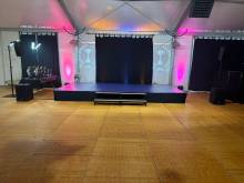 Notre zone d'activité pour ce service Prestation technique audiovisuelle pour événements professionnels avec prompteur, éclairage et sonorisation sur mesure