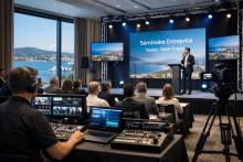 Notre zone d'activité pour ce service Prestataire technique pour soirées d'entreprise avec vidéoprojecteur, sonorisation et éclairage d'ambiance