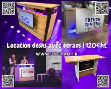 Notre zone d'activité pour ce service Location de matériel audiovisuel avec écran LED, prompteur et installation clé en main pour tous vos événements