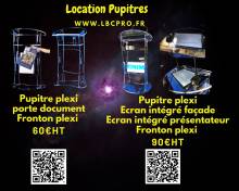 Notre zone d'activité pour ce service Location de matériel son et lumière pour agence événementielle pour des événements professionnels de grande envergure